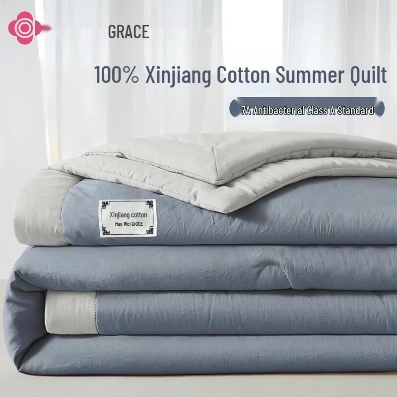 Grace 100% Cotton Antibacterial Summer Quilt