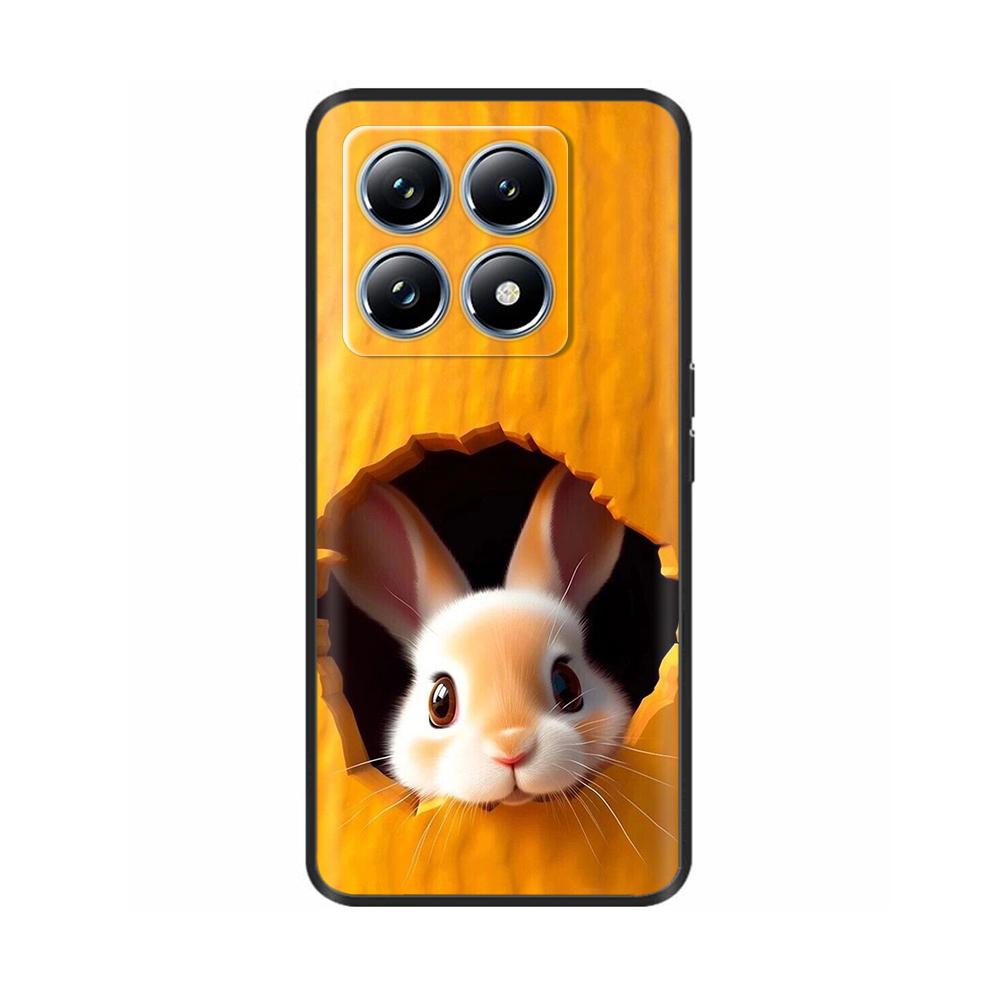 For Xiaomi Mi 14T Pro Case Soft Liquid Silicone Protection Back Cover for Xiaomi 14T Pro Mi14T 5G Cases Painted Cartoon Fundas