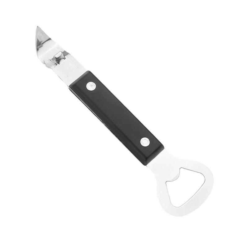 Multifunctional Iron Can And Bottle Opener With Double Head Design For Everyday Use