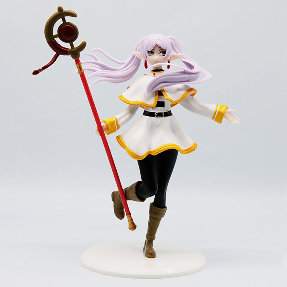 Anime Frieren Beyond Journey's End Frieren Anime Model PVC Desktop Decoration Collections Model Toys Kawaii Girl Aciton Figure Gifts