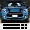 Für Mini Cooper R50 R52 R53 R56 R57 F55 F56 F56 Hatch Car Styling Motorhauben Streifen Motorabdeckung Aufkleber Zubehör