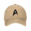 Casual Star Treks Baseball Caps for Unisex Women Distressed Denim Snapback Cap Outdoor Workouts Gift Hats Cap
