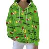 Christmas Hoodies For Women Funny Cute Printed Holiday Sweatshirt Winter Oversized Pullover Tops