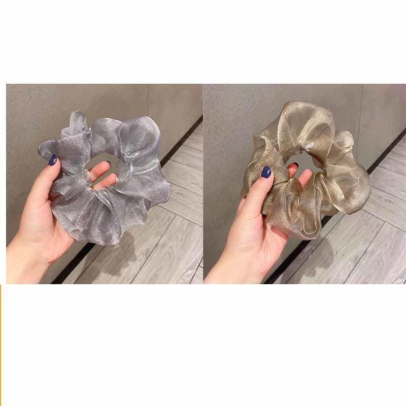Mesh Tie Headpiece Hair Cord Collar-ring Girl Aurora Scrunchie