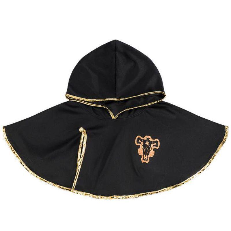 Amazon Black Five-Leaf Clover Cosplay Asta Asta Cosplay Costume Cloak Full Set