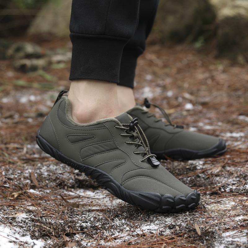 Warm Winter Hiking Shoes Men Women Plush Outdoor Sneakers Non-slip Casual Sports Shoes for Trekking Camping Walking