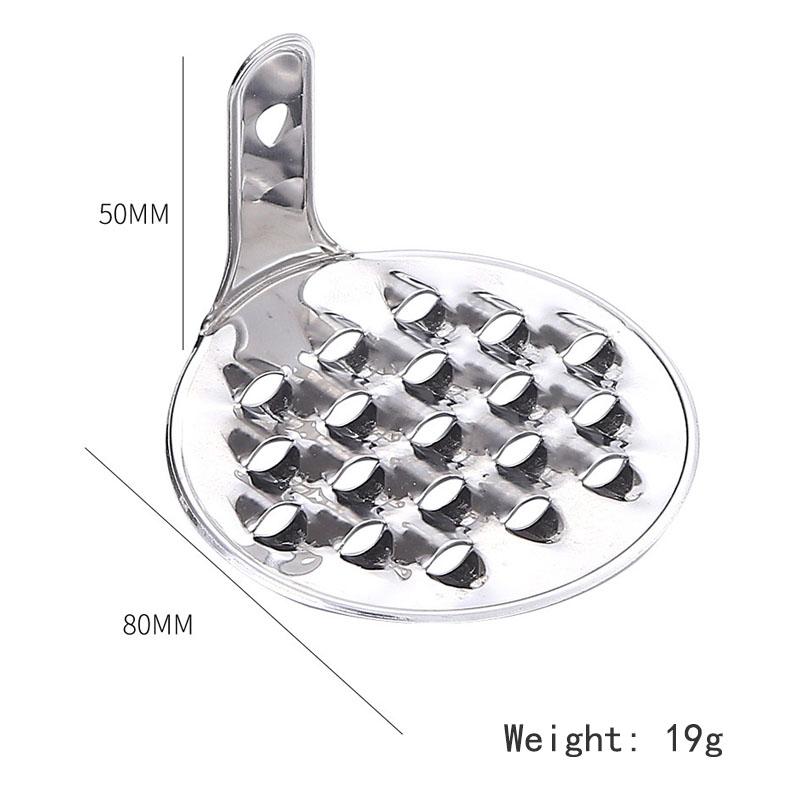 1 Stuks Handmatige Macroporeuze Bonen Jelly Schrapers Roestvrij Staal Voedsel Koude Noedel Schraper Gereedschap Keuken Gadget