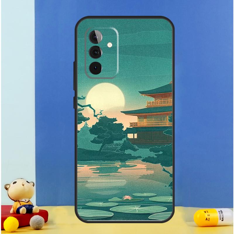 Japanese Style Art Case For Samsung Galaxy A56 A52 A53 A16 A26 A36 A55 A35 A15 A32 A12 A33 A13 A14 A34 A54 A17