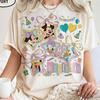 Retro Disneyworld Birthday Shirt and Kids Tshirt, Mickey Friends Girls Trip Vacation Tee
