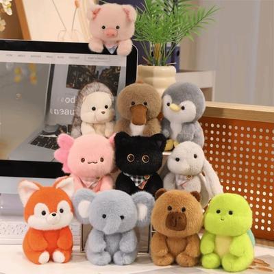 Elephant Stuffed Animal Pillow 15cm Animal Plush Toy Fashion Plush Companion Doll  Sleeping Gift