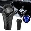 5 Speed Shift Knob Lever with Light Carbon Fiber Style Replacement for 1 3 5 6 7 Series X1 X3 Z4 Z5 M3