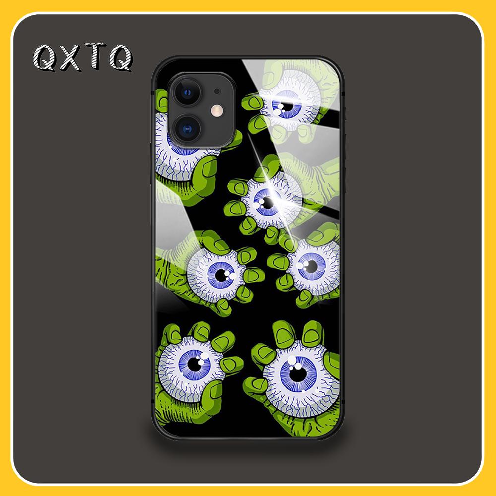 Artistic Fashion Eyes Case Mobile Cases & Covers Glass Cell Phone Case For IPhone Xiaomi Redmi Samsung Galaxy Note S 12 13 14 15 21 22 5G Pro Max Plus