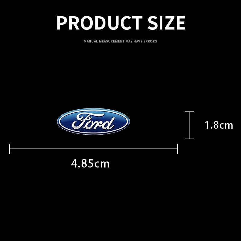 2025 Moda Naklejki na Tylny Bagażnik Samochodu Emblemat Odznaka Logo Pokrowce Naklejka Dla Ford Ranger Focus Kuga Mustang Mondeo Fusion Esco Fiesta