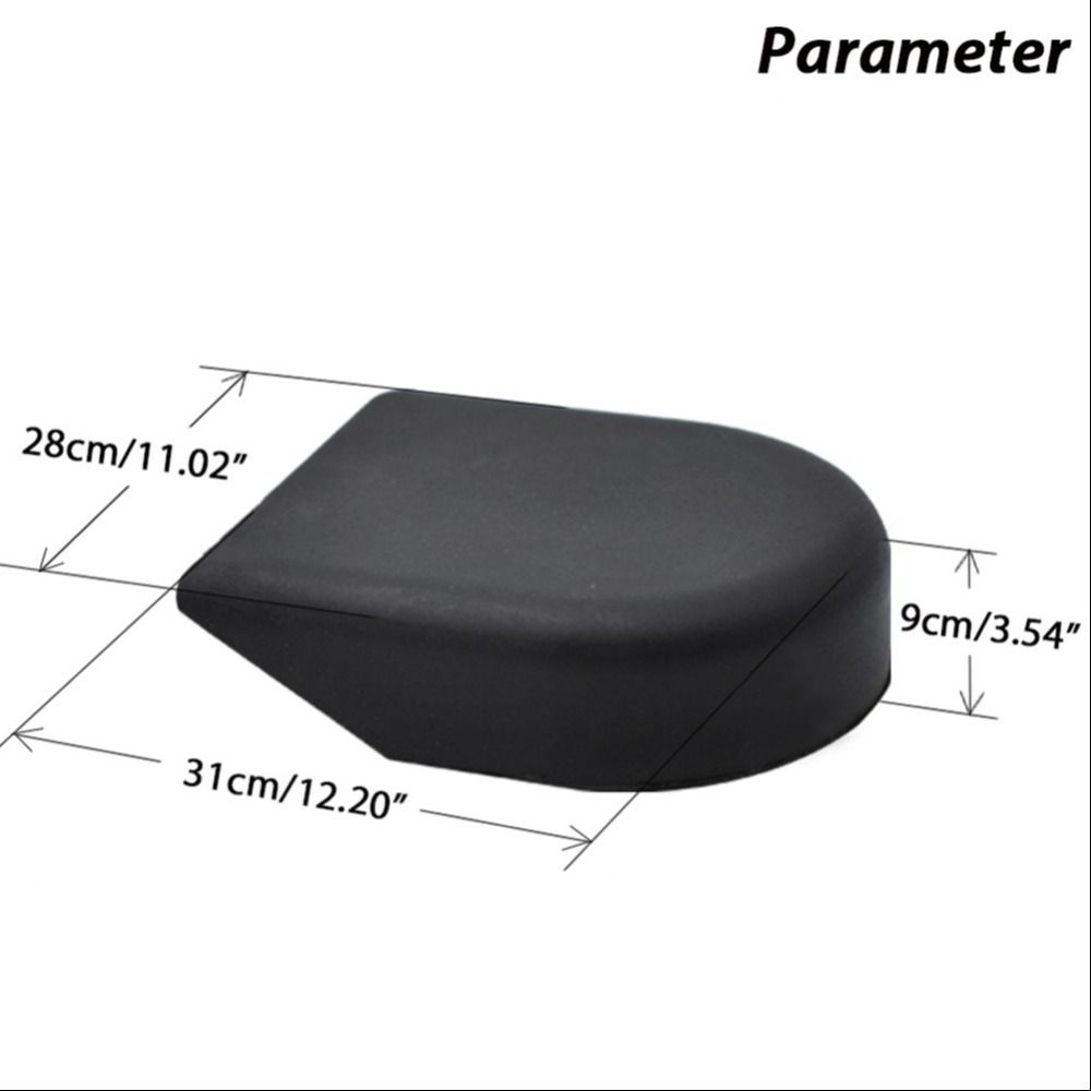 2 Stück Kunststoff Scheibenwischer-Mutterkappe Windschutzscheiben-Wischerarm 85292-0F010 Wischer-Mutterabdeckung Wischer-Bolzenkappe Wischerarm-Kopf Wischerkopf-Kappe