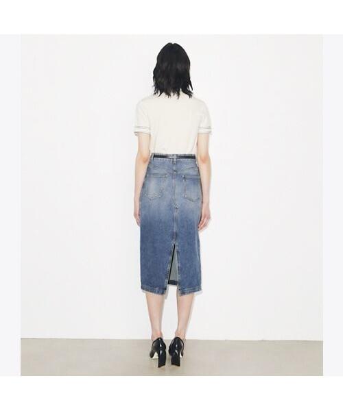 Tolibeochi Denim Skirt - Light Vintage Wash