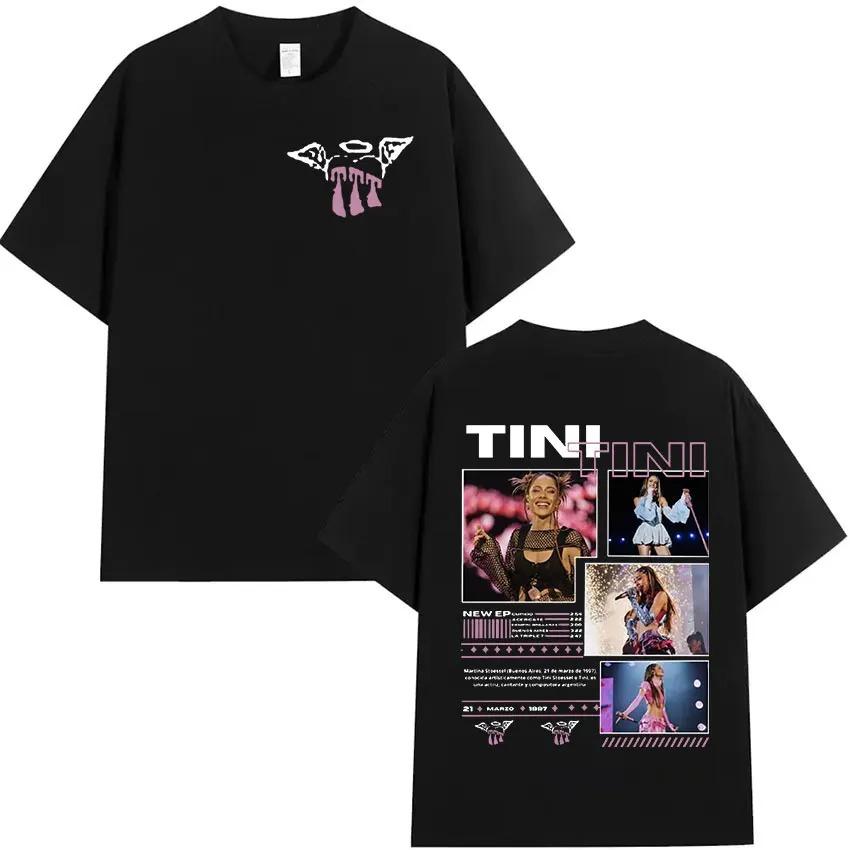 TINI TINI Suitable for all seasons New Model personality Clothes Couples Unisex Oversized T-shirt high quality hot product High-end Luxury