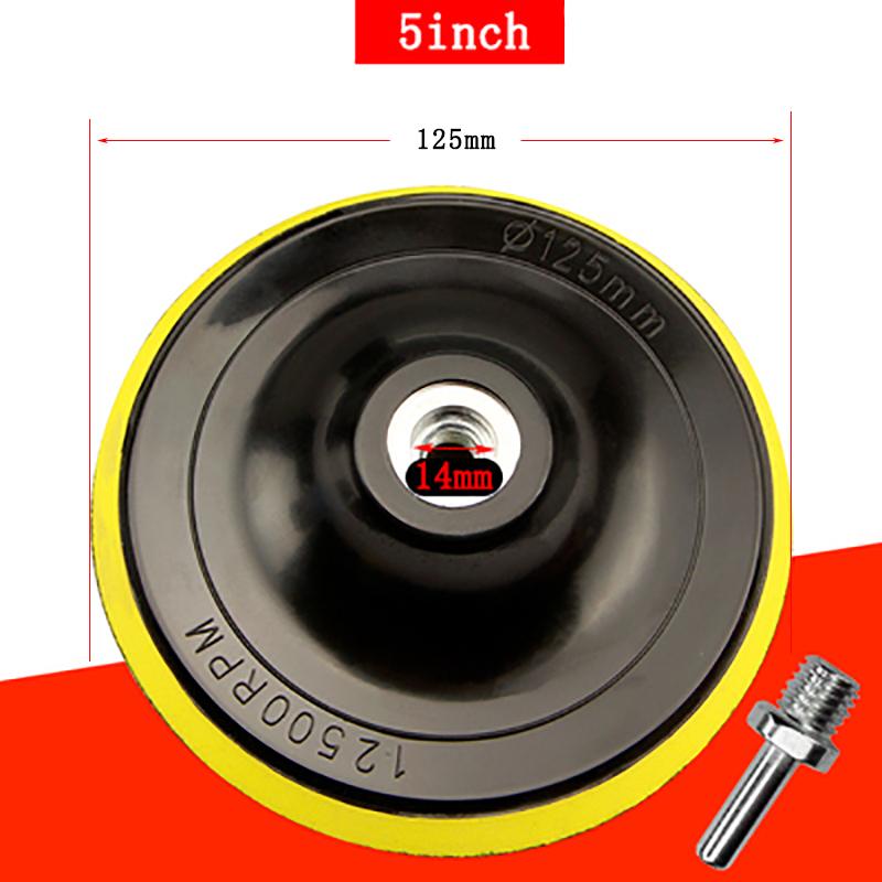 5inch 8 Hole 125mm Sanding Paper Set Screen Discs Woodworking Metal Grinding Disc Abrasive Polishing Tool 40/80/100/120/2000Grit