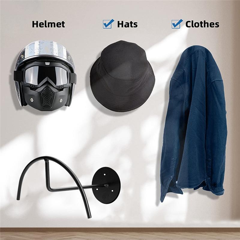 Guter Halbkreis-Ständer Wandmontage Hutständer Huthalter Kohlenstoffstahl Baseballkappen-Aufbewahrungsständer 1 Stück