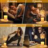 Candle Warmer Lamp with Timer Modern Adjustable Height Candle Warmer Lamp Home Decor Safe Flame Free for Wax Block Jar Candle