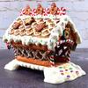 Gingerbread House Home Decoration Hamster Small Nest House Pavilion Arch Bridge Ceramic Candy House