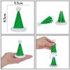 New Impossible Pyramid Passthrough 3D Printed Fidget Toy Christmas Hat Christmas Tree Fidget Toys