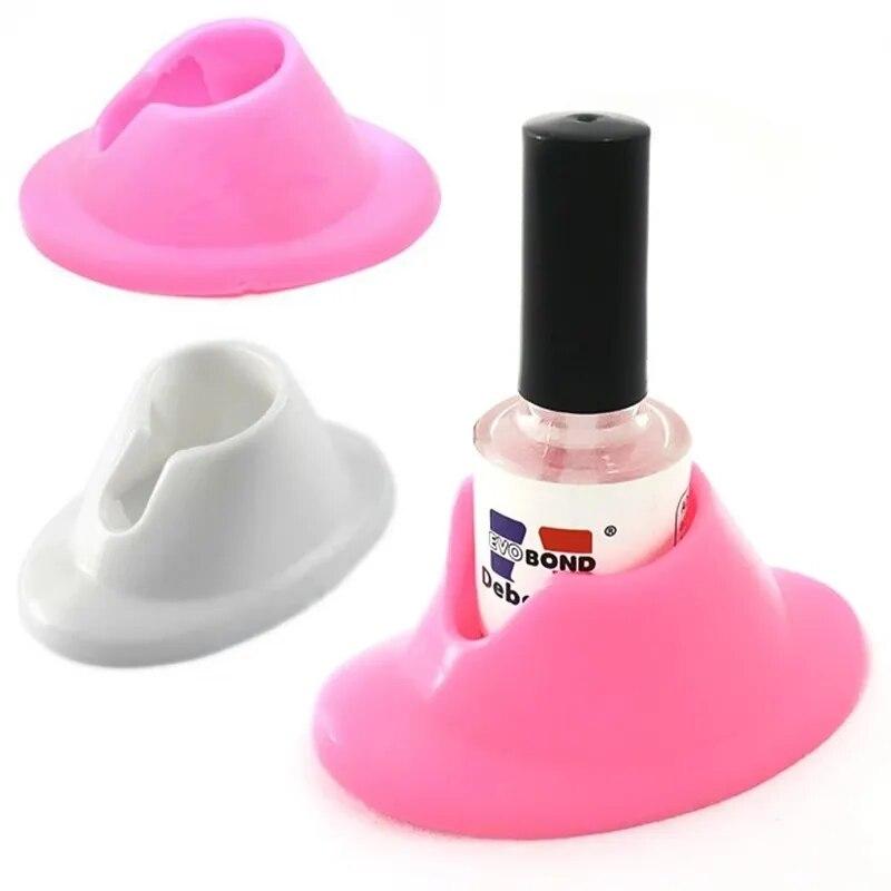 Porta Smalto in Silicone Porta Smalto per Nail Art Supporto per Flaconi di Smalto per Unghie Fai da Te Salone Nail Art Supporto per Flaconi di Smalto Strumenti Accessori per Nail Art