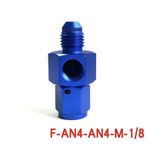 Car Modification Oil Distribution Cold Joint 1/8NPT Three-way Variable Diameter Conversion Screw Oil Pipe Oil Pressure Sensor