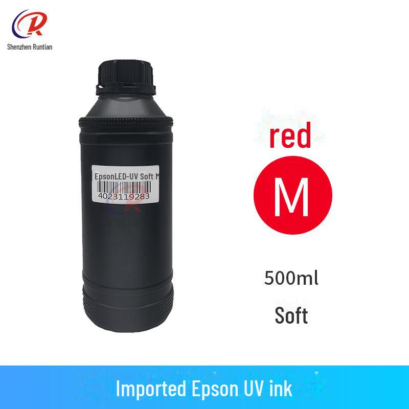 Epson XP600 TX800 UV Flatbed Printer Ink - Hard & Flexible