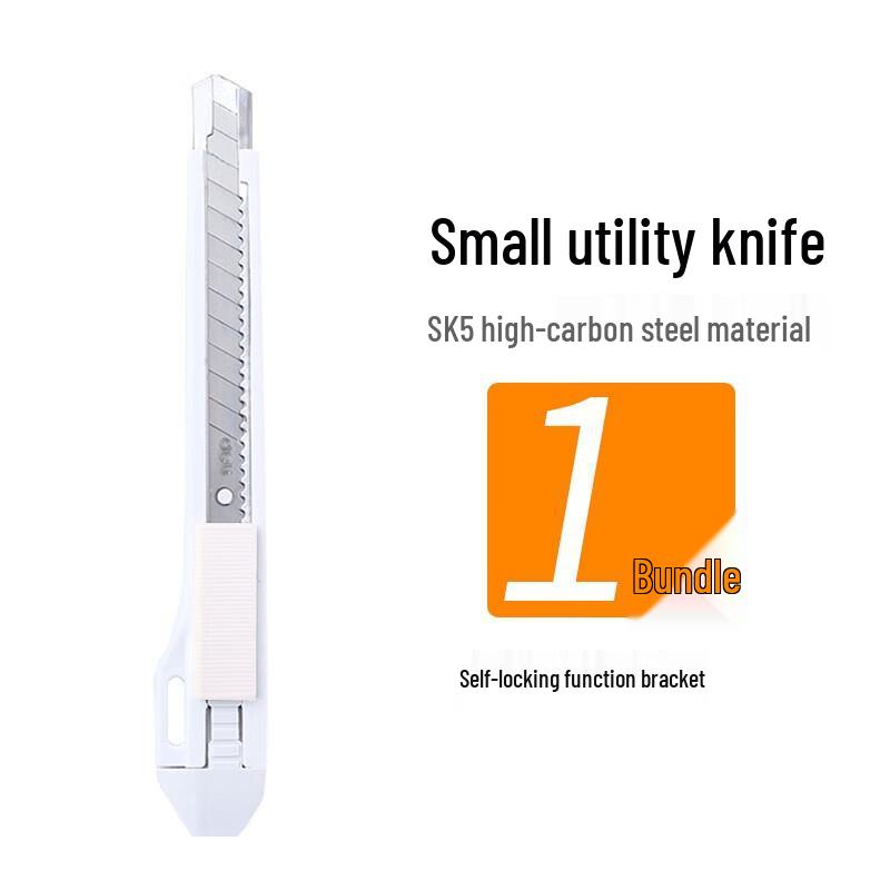 Deli 2031 Craft Knife - Compact 9mm Blade Compatible for Efficient Box Opening.