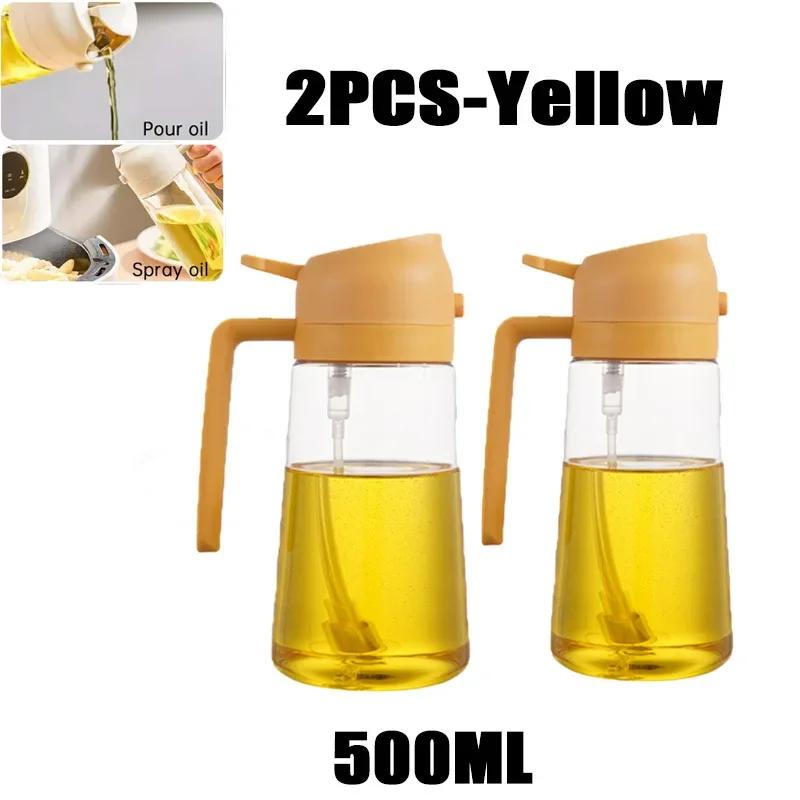 Oil Dispenser Bottle Olive Spray Dispenser for One Kitchen Oil Spray Oil Polisher Bottle Kitchen Storage for Camping Bbq Baking