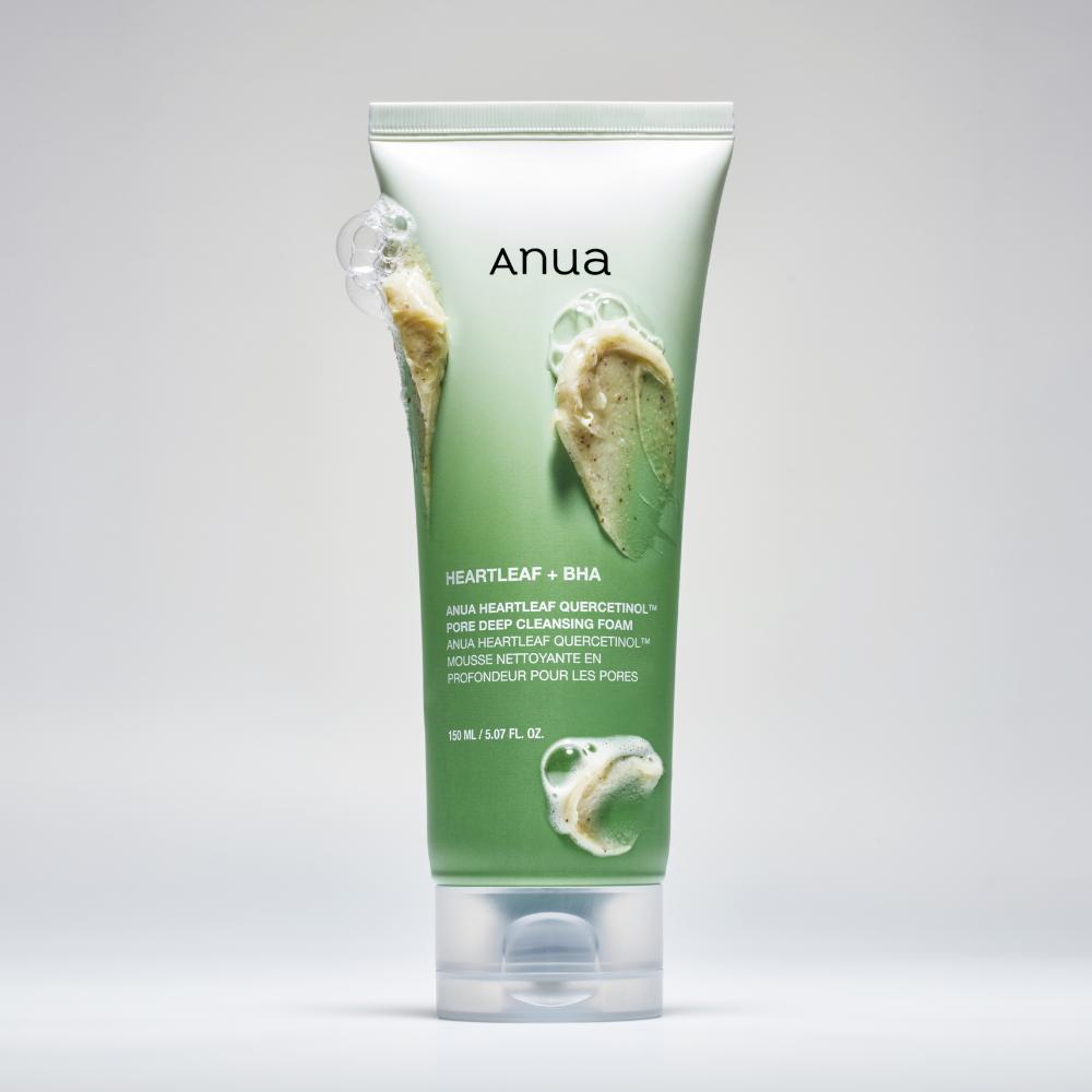 Anua Heartleaf Quercetinol Пенка для глубокого очищения пор 150 мл