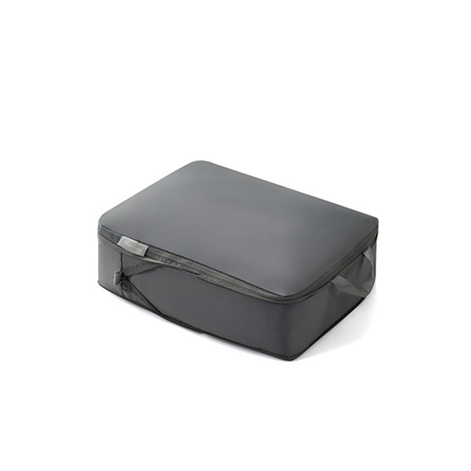 

Дорожный органайзер Удобная сумка для упаковки и хранения одежды Водонепроницаемый расширяемый чехол для организованных поездок M светло-серый