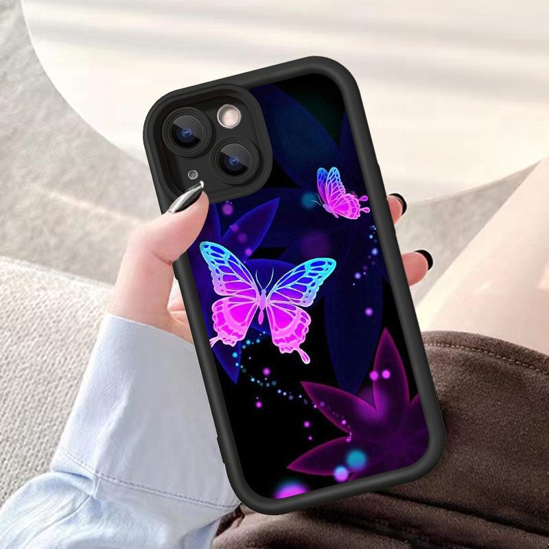 Color Butterfly Creative Application iPhone17PorMax Phone Case 17 Apple 16 Frosted 15/14 Factory 13