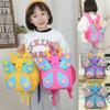 Adorable Girls Cartoon Butterfly School Bag With Wear-resistant Fabric
