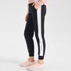 Li Ning Training Series Cuffed Knitted Sports Long Pants Women Bottoms Black AKLQ314-1