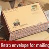 Retro Airmail Envelope & Postcard Set: Perfect for DIY Greeting Cards & Gifts