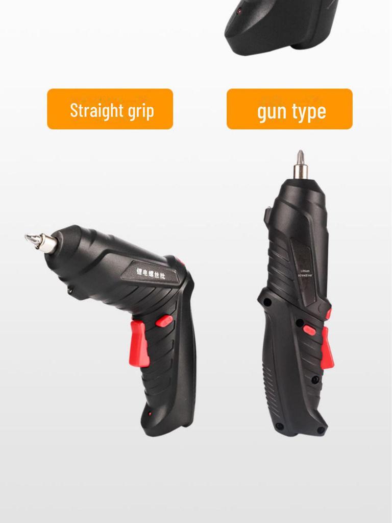 Rechargeable Mini Electric Screwdriver and Hand Drill Set for Home Use