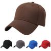 Versatile Big Head Circumference Solid Color Light Board Baseball Cap Men's Four-season Sun Protection Visor Women's Big Brim Cap
