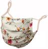 Touchstone anti pollution smog smoke cold cough protective cotton face mask Floral Fabric Adjustable filter pocket nose bridge 2 layer reusable wash