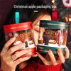 Christmas Hug Bucket Transparent Gift Box