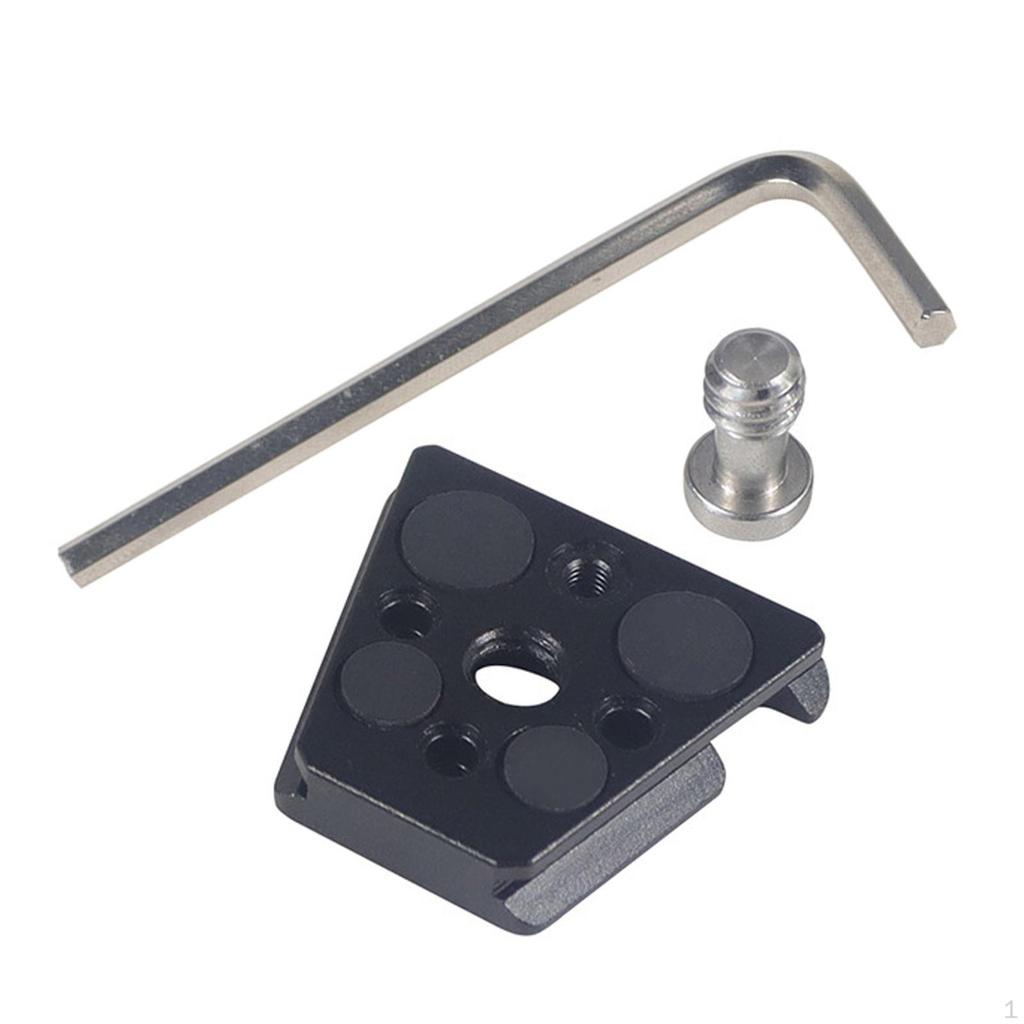 Quick Release Clamp Plate Camera Mount Adapter Heavy Duty Equipment Replacement