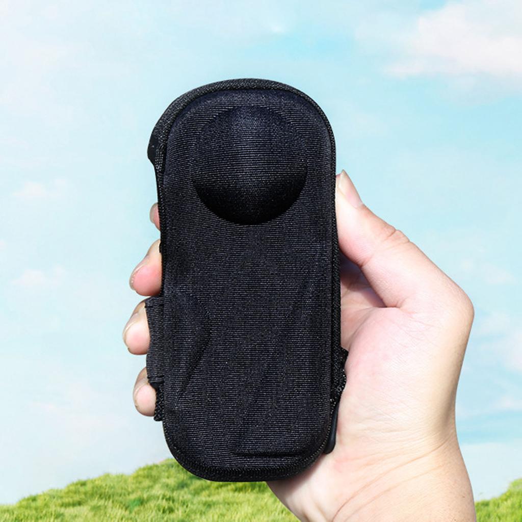 Carrying Case Lightweight Waterproof Shockproof Fleece Lining Travel Case for X4 Action Camera