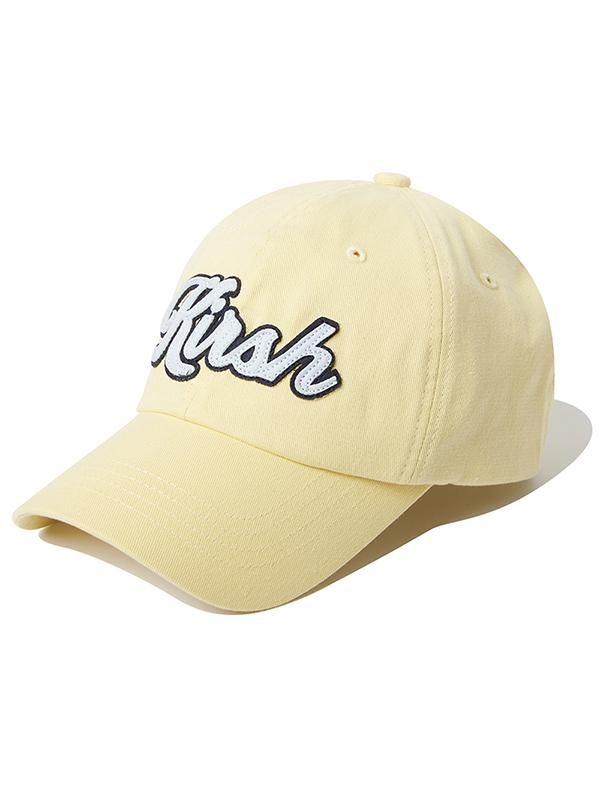 KIRSH Wording Applique Ball Cap [Light Yellow]