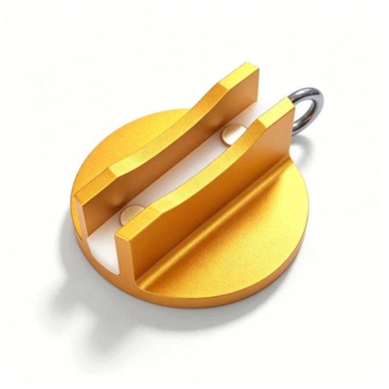 Jack Pad Adapter for Welding Jack Metal Magnetic Tape Ring Slotted Jack Pad