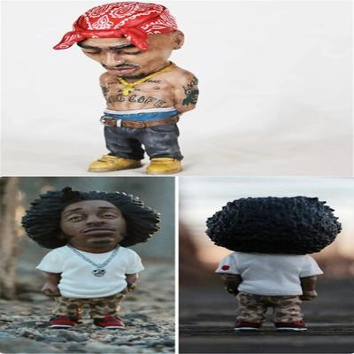 1 Hip Hop Legend Commemorative Resin Decoration Home Decoration Craft Character Sculpture Commemorative Statu