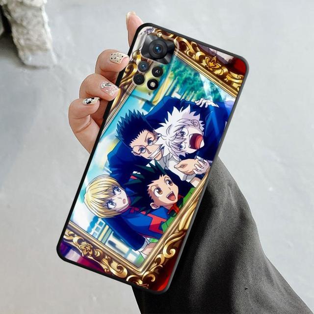 Anime Hunter ×Hunter Killua Zoldyck Case For Xiaomi Redmi Note 12 11t 11s 11 10 8 Pro 9 9s 9t 8t For Mi 10 8 9a 9c 10c 12c K40