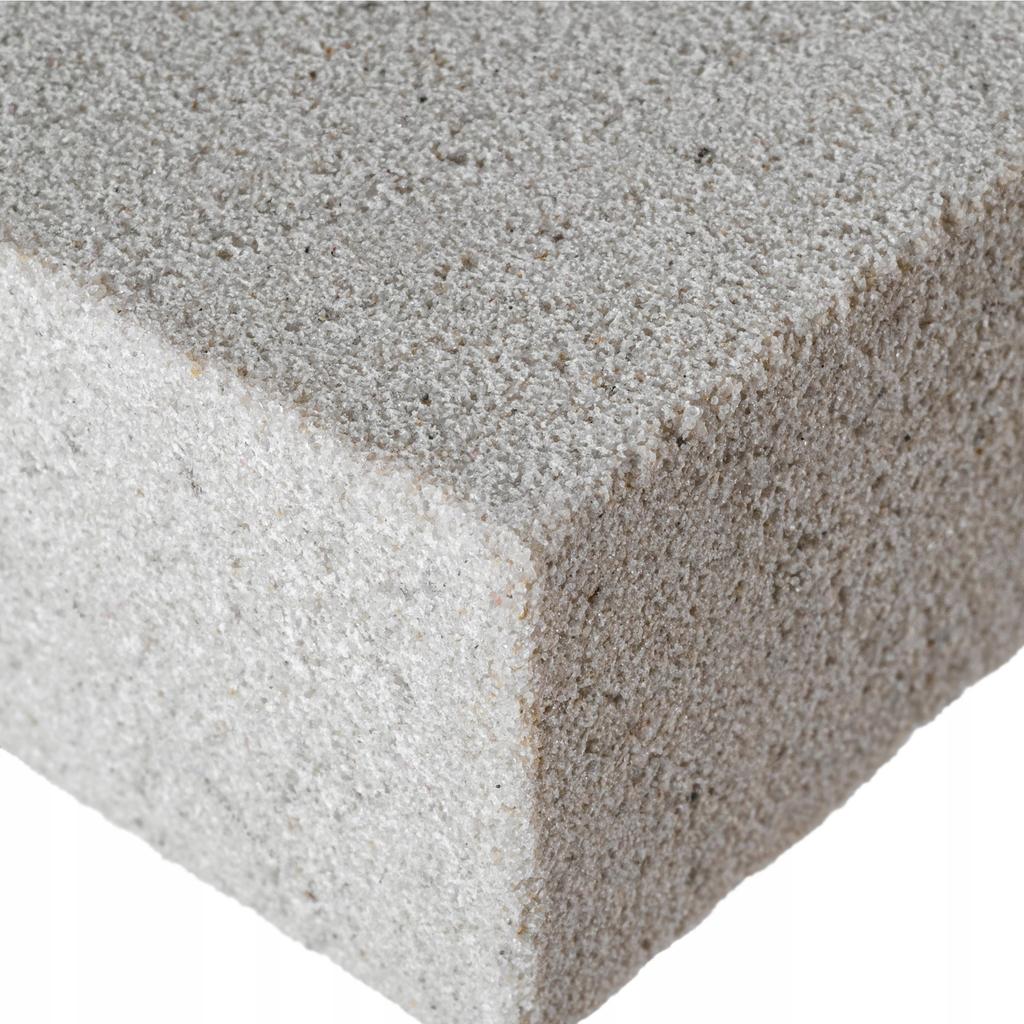 KADAX Pierre à aiguiser en sable pour aiguiser les couteaux de cuisine, rectangulaire 24,5x4 cm