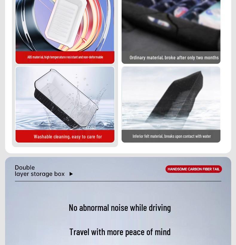 Tesla Model Y Under-Seat Storage Box for Center Console Organization