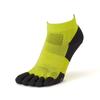 Tabio Racing Run Pro Sizes Made In Lime Yellow Five-Toe Socks, 27.0-29.0cm, Japan,