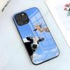 Cute Giraffe Phone Case For IPhone 17 Pro Max 15 Pro 16 14 Plus 12 13 Mini 11 Pro Shockproof Glass Cover